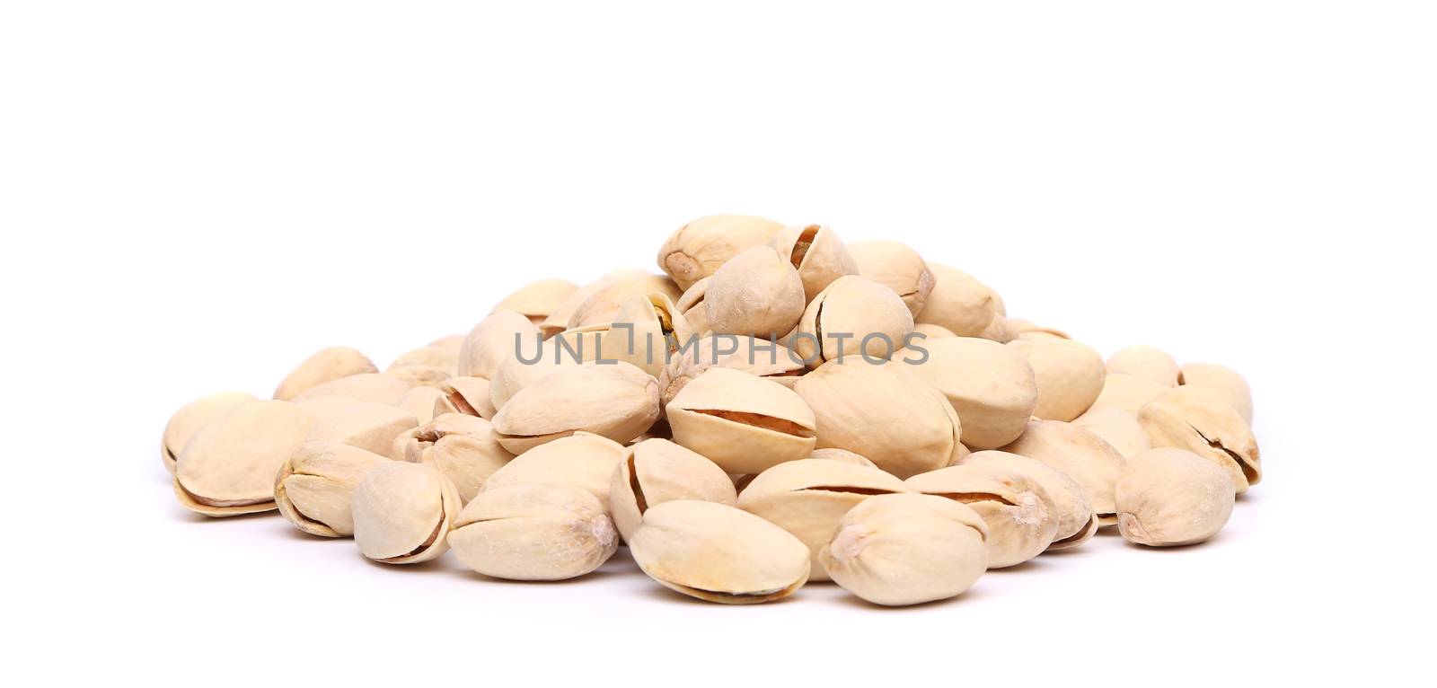 Handful of pistachios by indigolotos