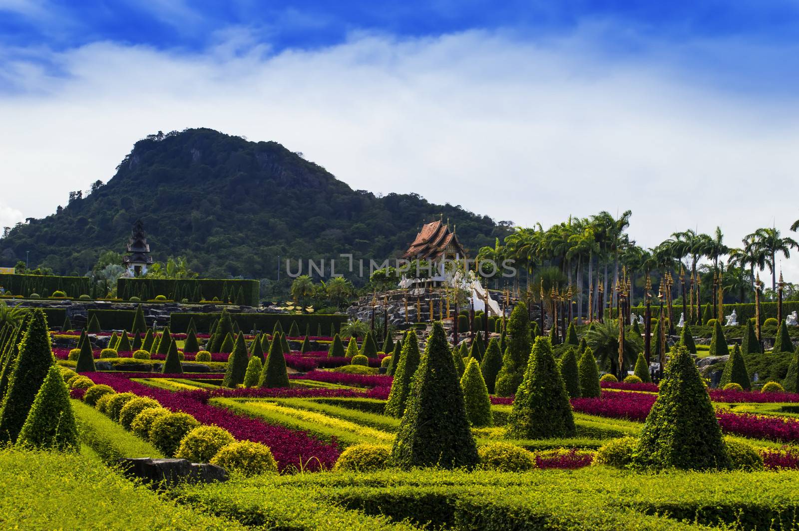 French Park and Gazebo. by GNNick