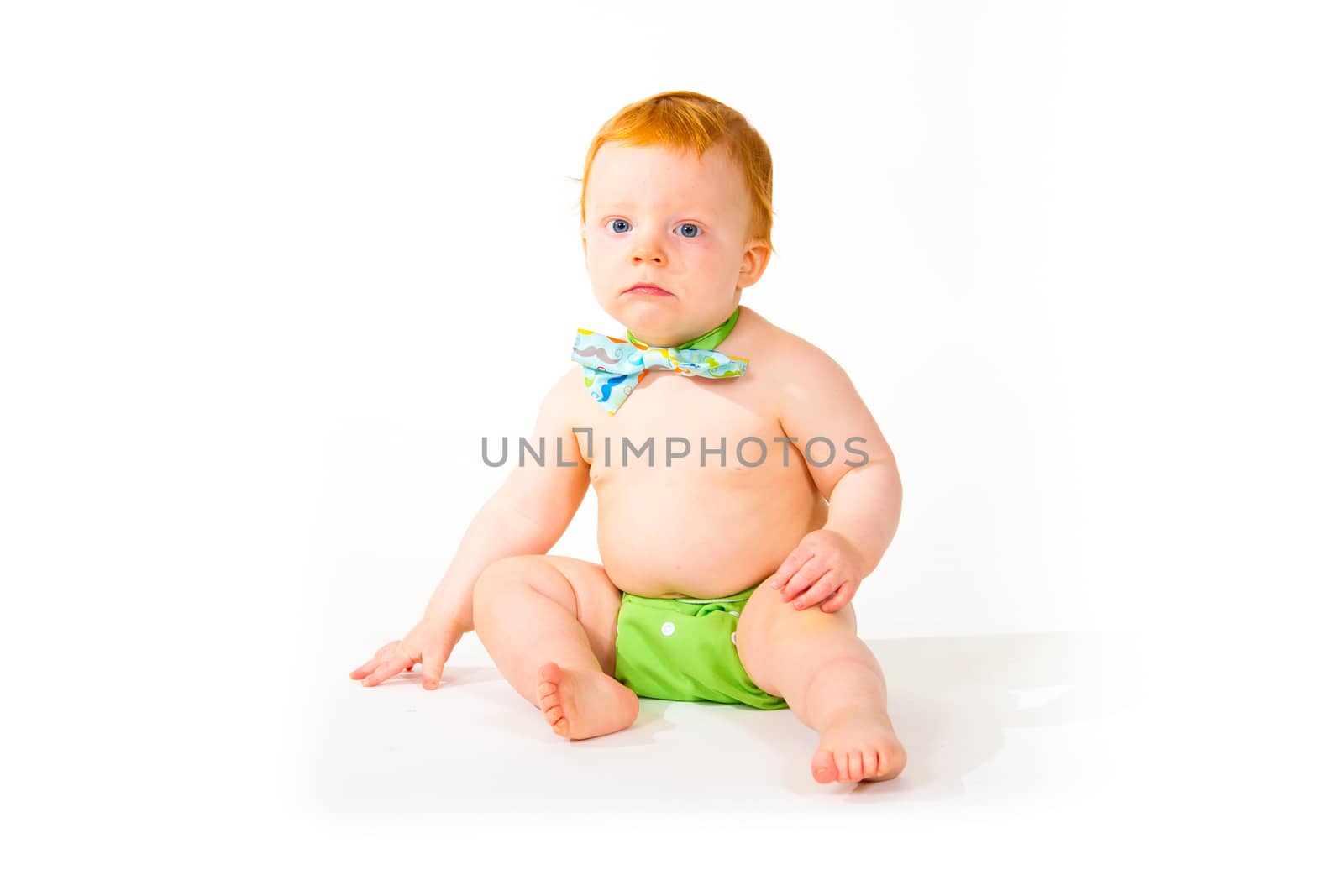 One Year Old in Studio by joshuaraineyphotography