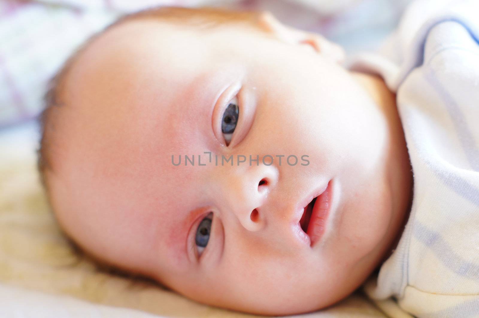 Little baby boy portrait