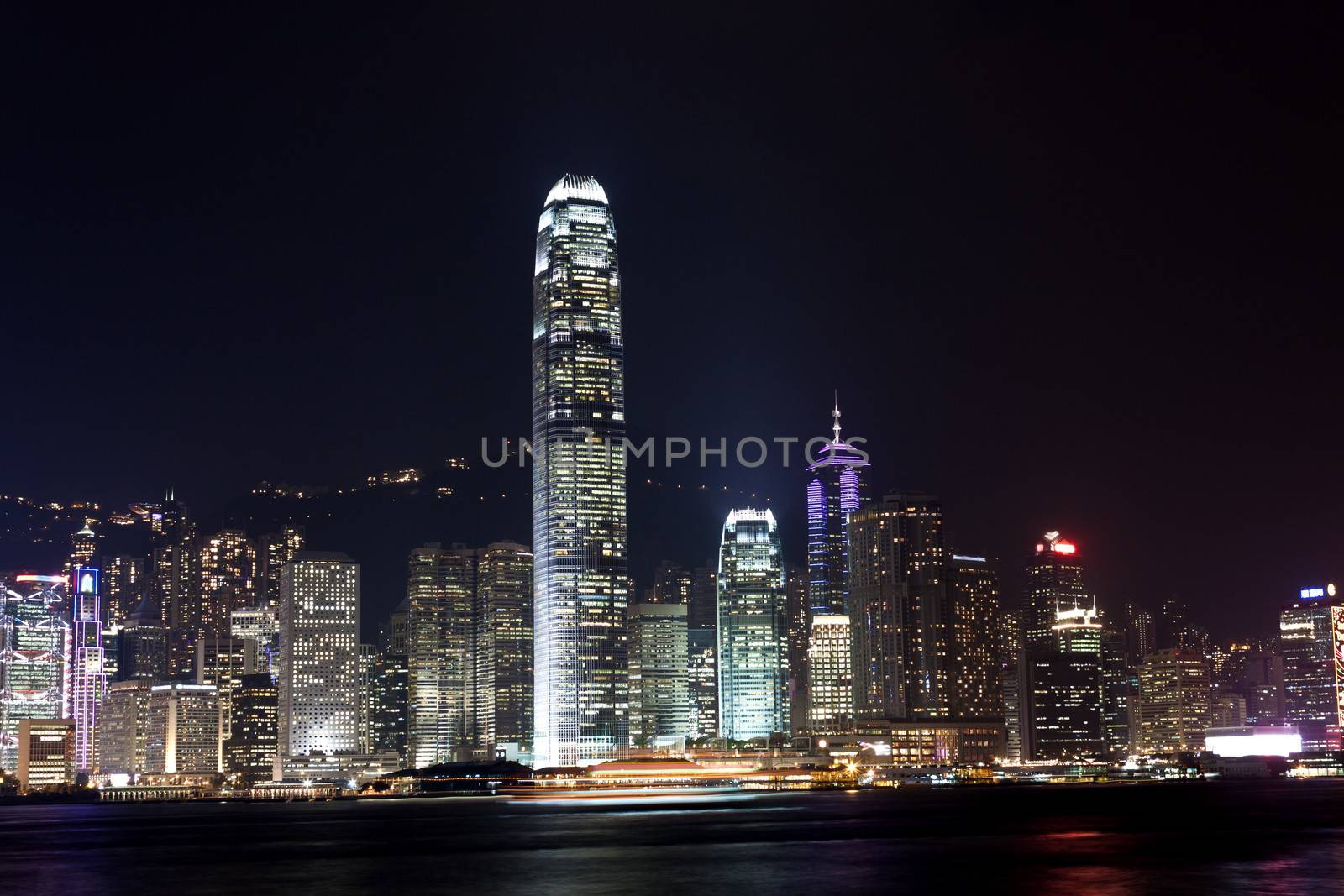 Hong Kong night view