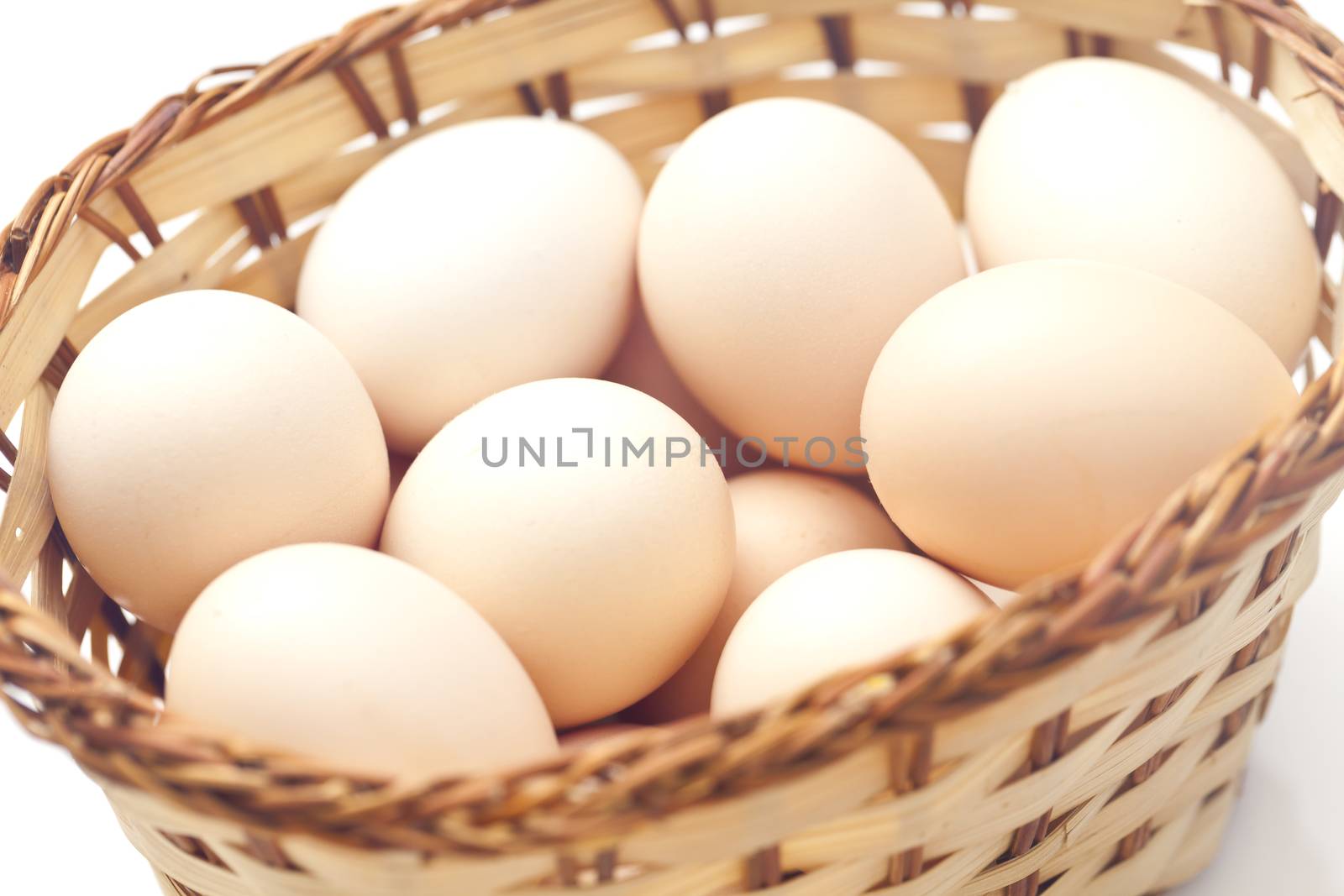 Eggs in basket