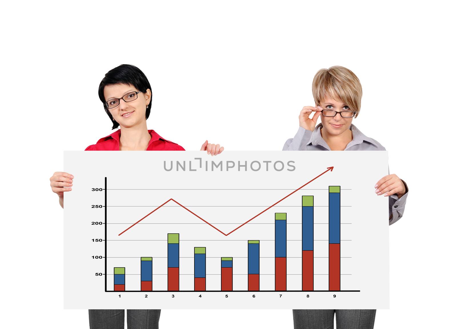 billboard with growth chart by vetkit