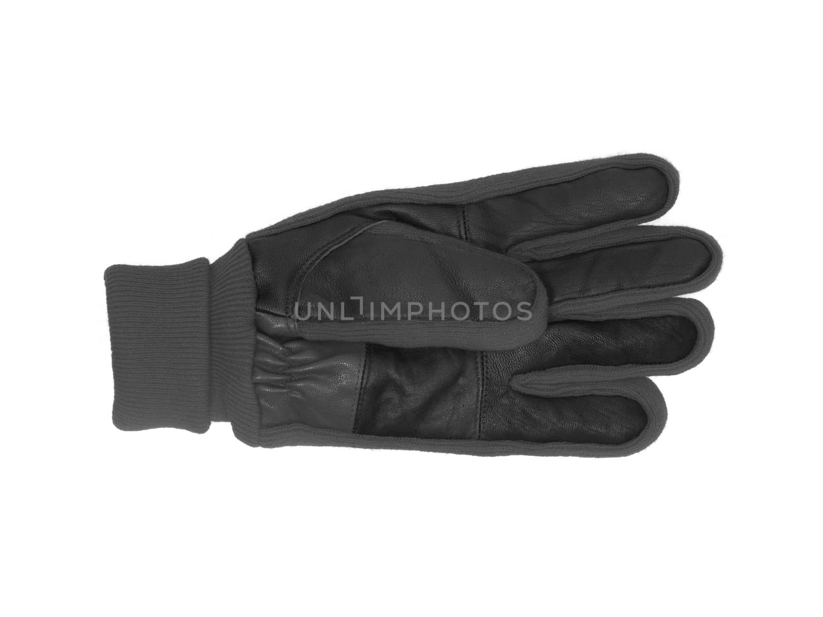 Winter gloves isolated against a white background