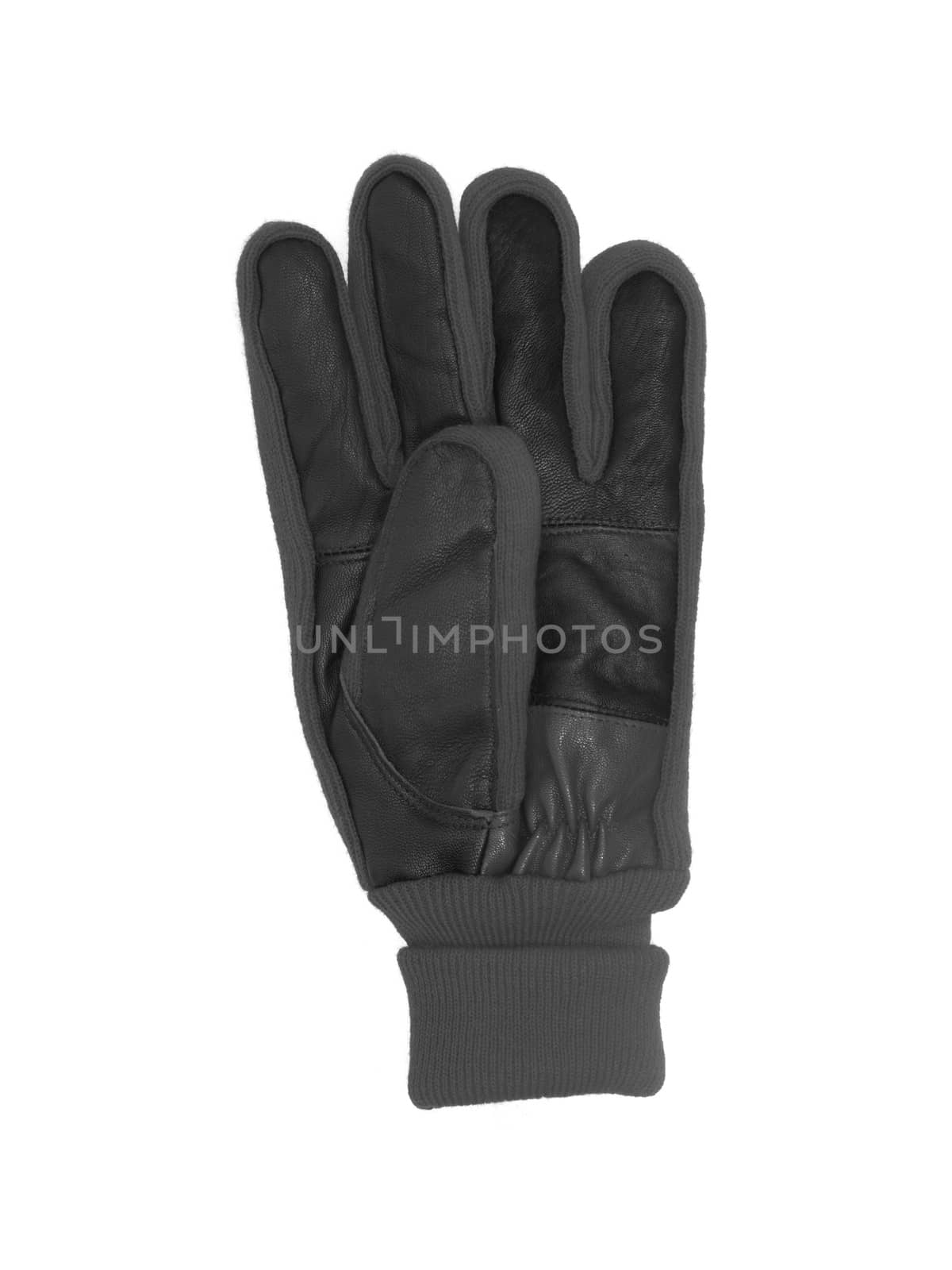 Winter gloves isolated against a white background