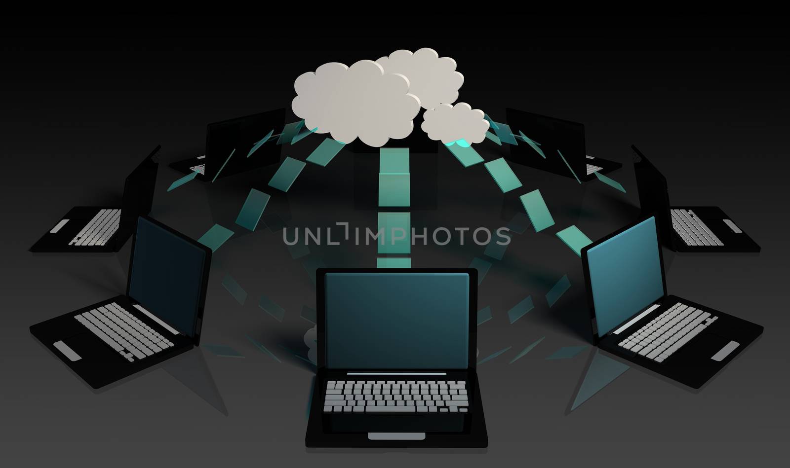 Cloud Computing Big Data Distributed Computing 3D