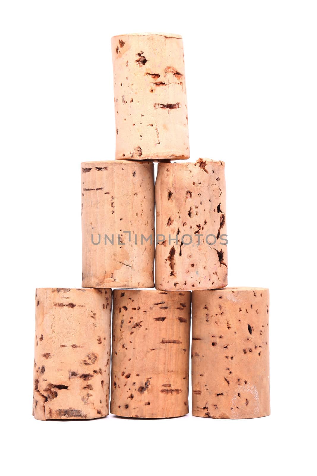 Bottle corks - pyramid by indigolotos
