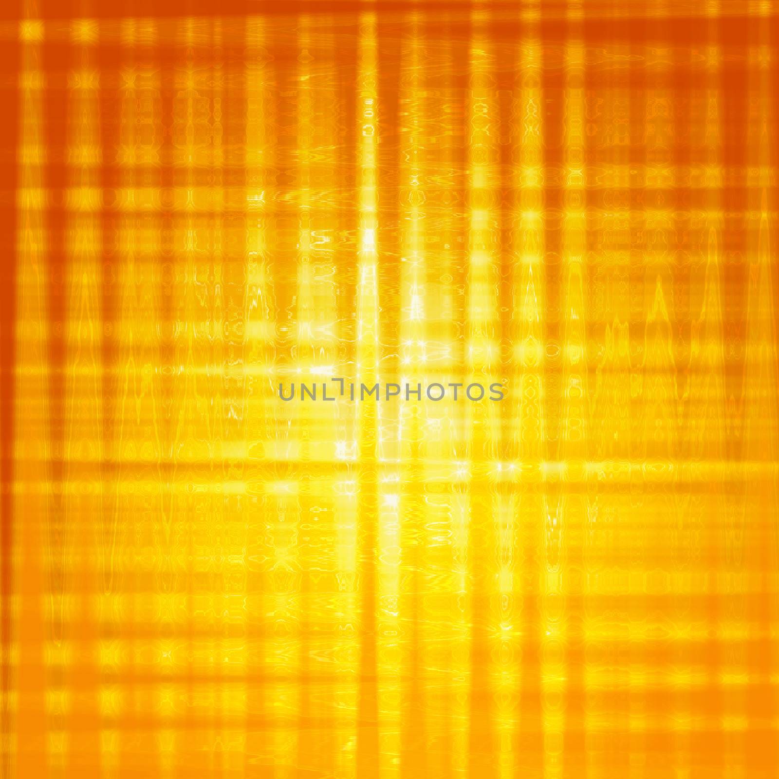 abstract yellow background with shining squares and lights