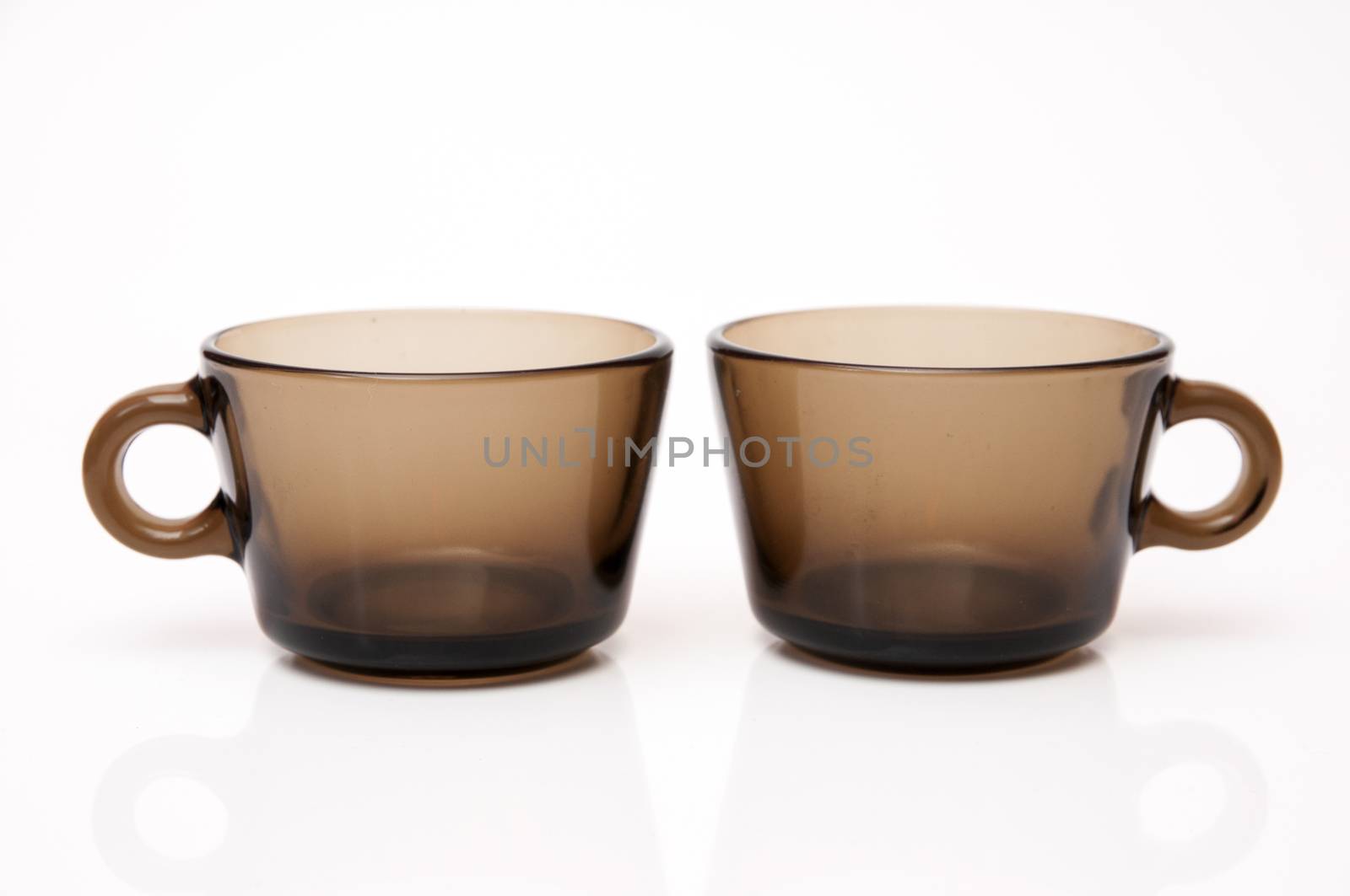 coffee cups on a white background