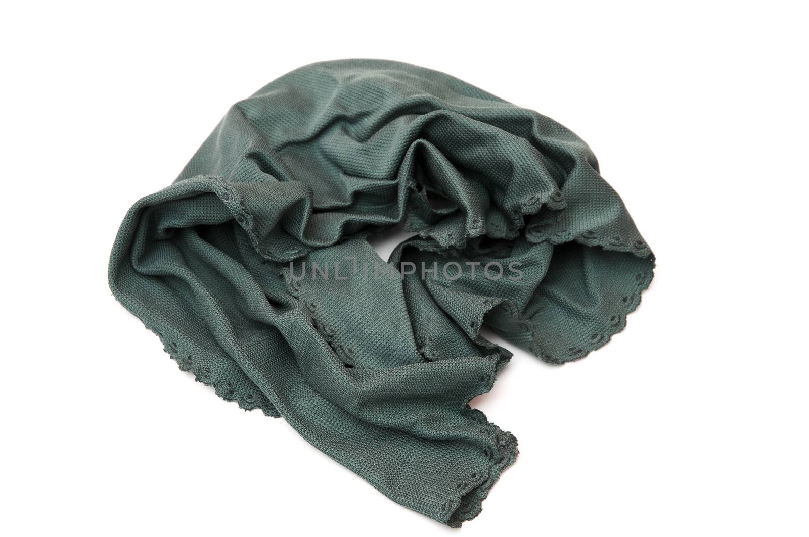 cleaning cloth on a white background