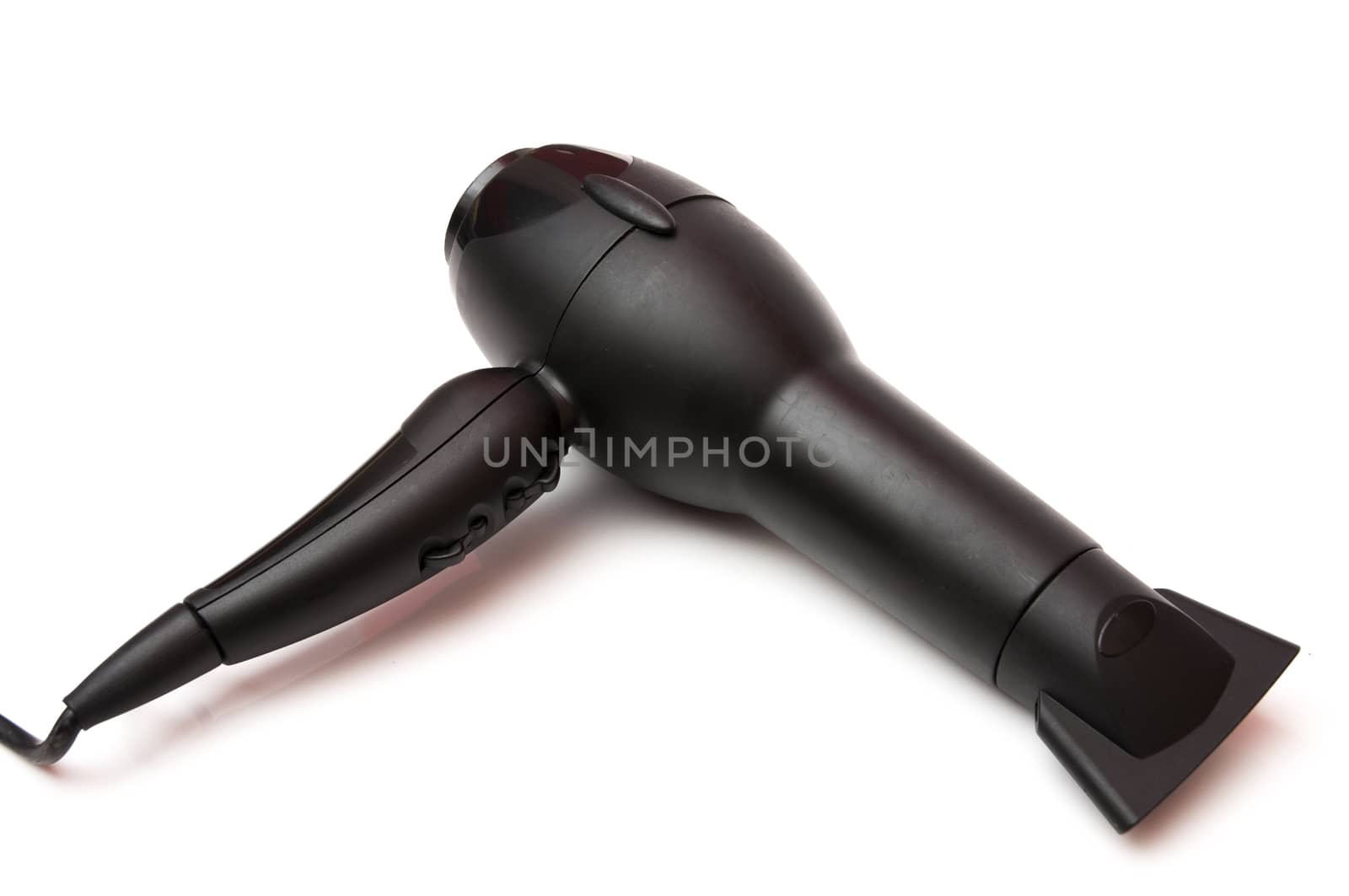hairdryer on a white background