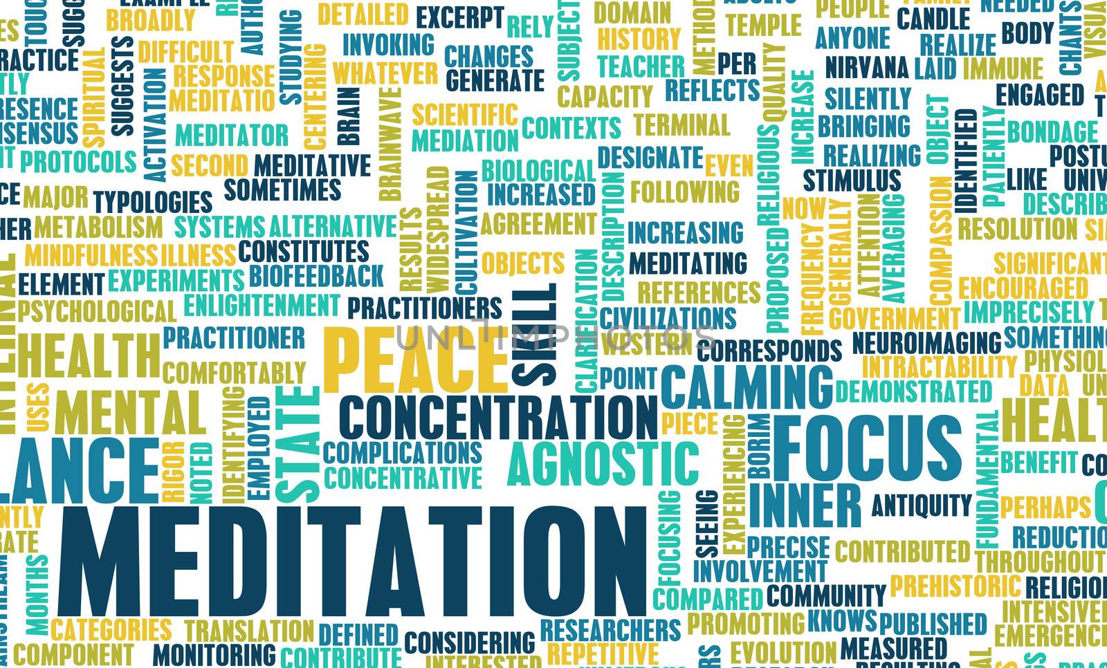 Meditation for Balance and Inner Peace as Art