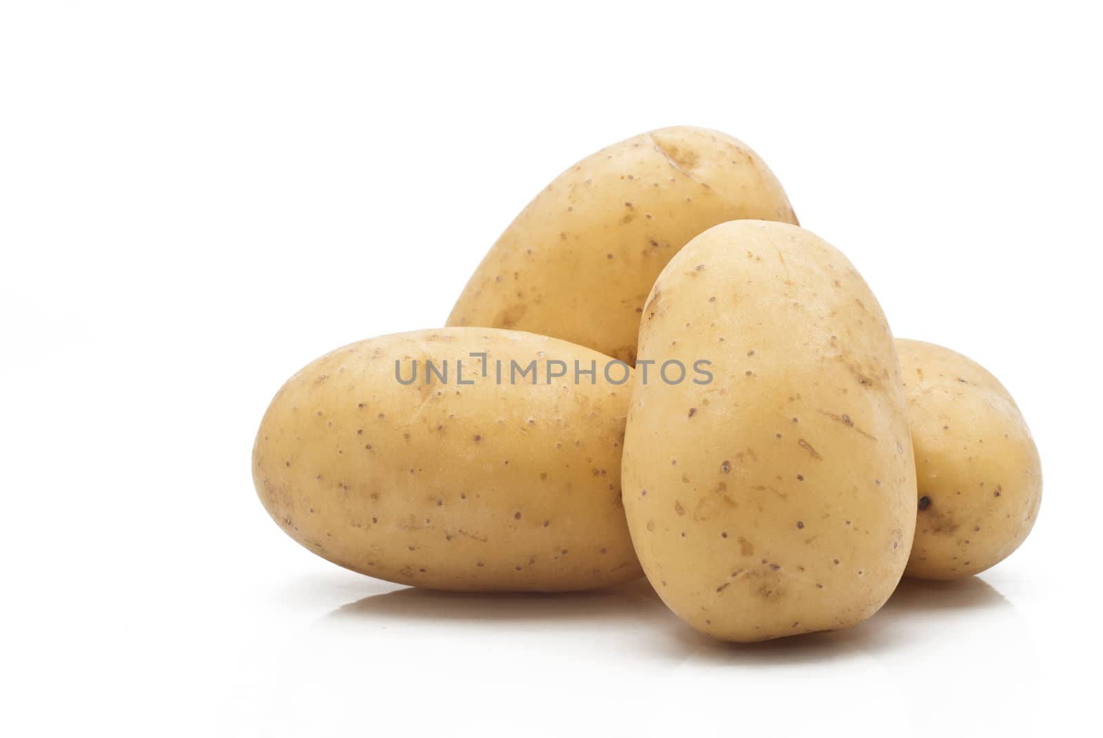 New potatoes isolated  by gandolfocannatella