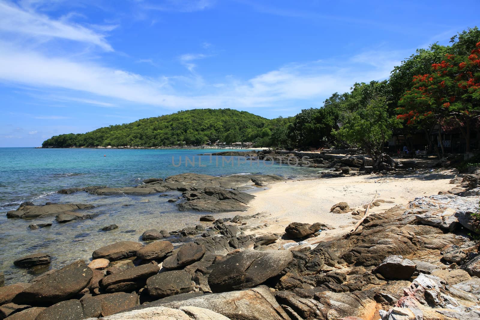 Beautiful sea landscape. Koh Samet island in Thailand by rufous