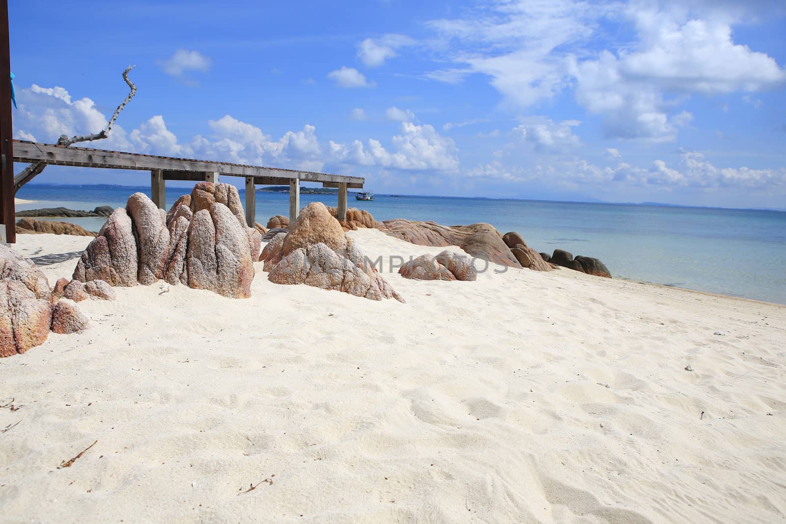 Beautiful sea landscape. Koh Samet island in Thailand