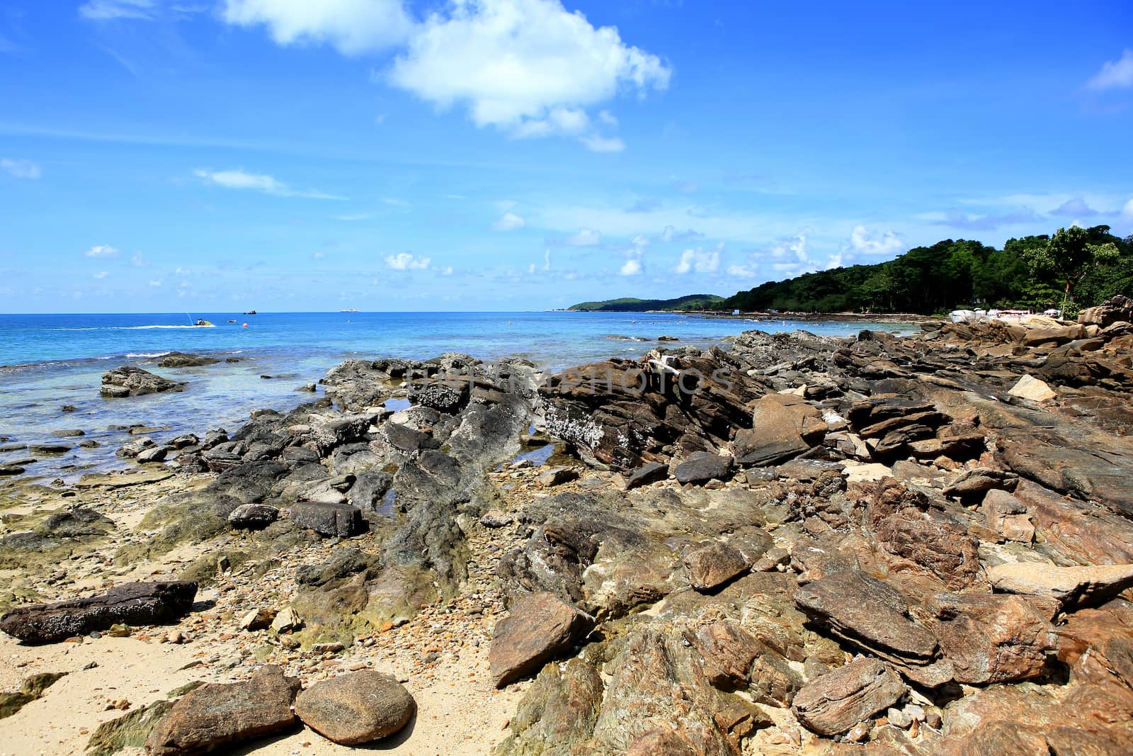 Beautiful sea landscape. Koh Samet island in Thailand by rufous