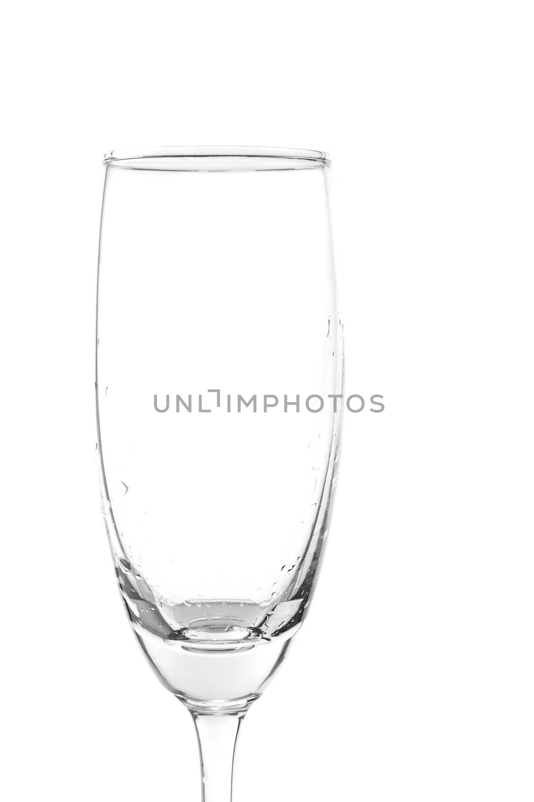 Glass of water by kapongza