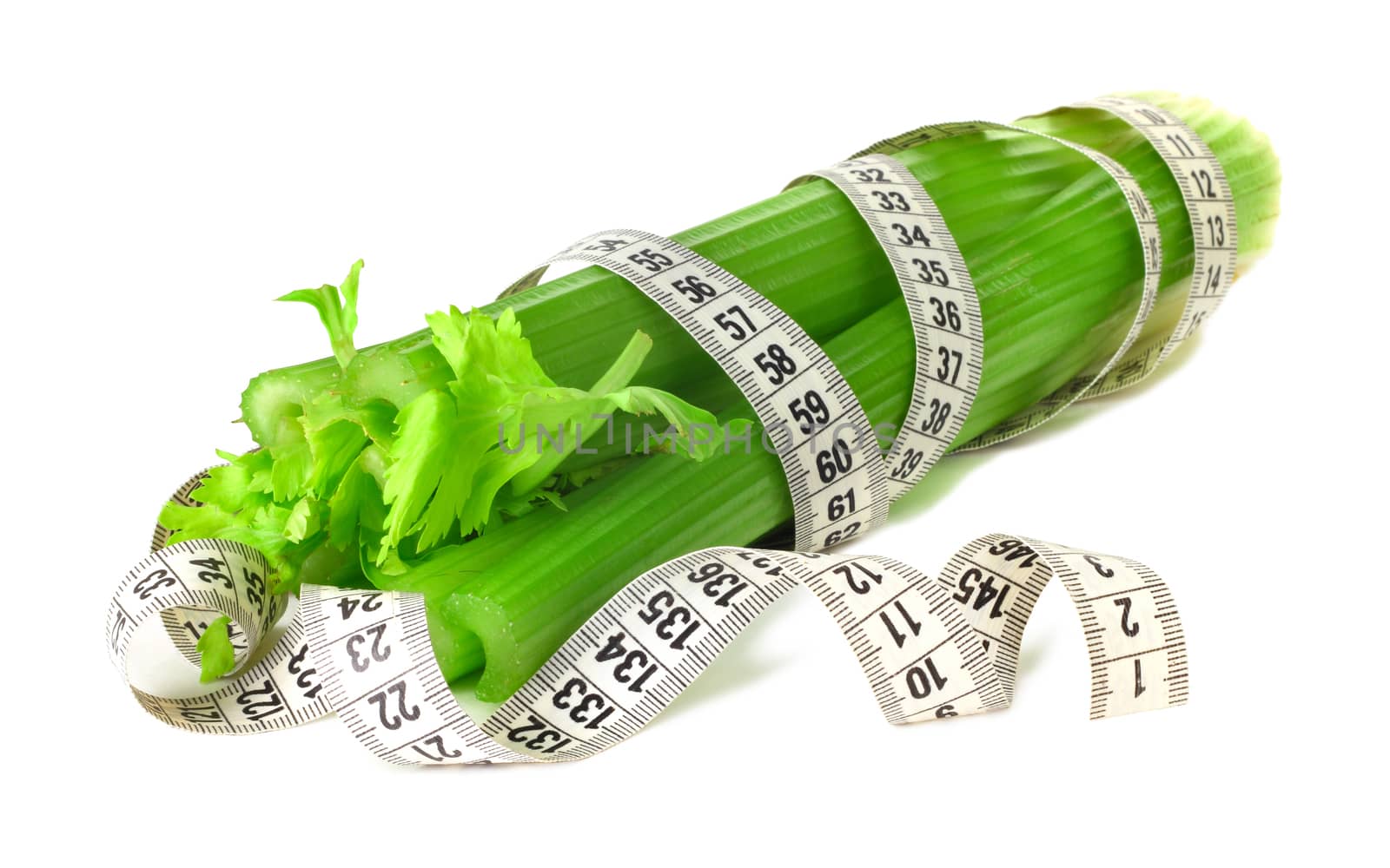 Celery and measure tape by destillat