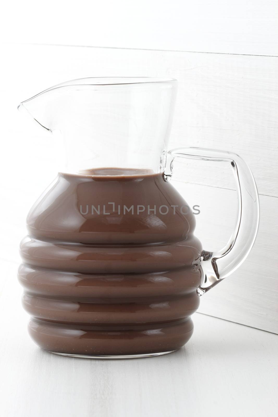 chocolate milk  jar  by tacar