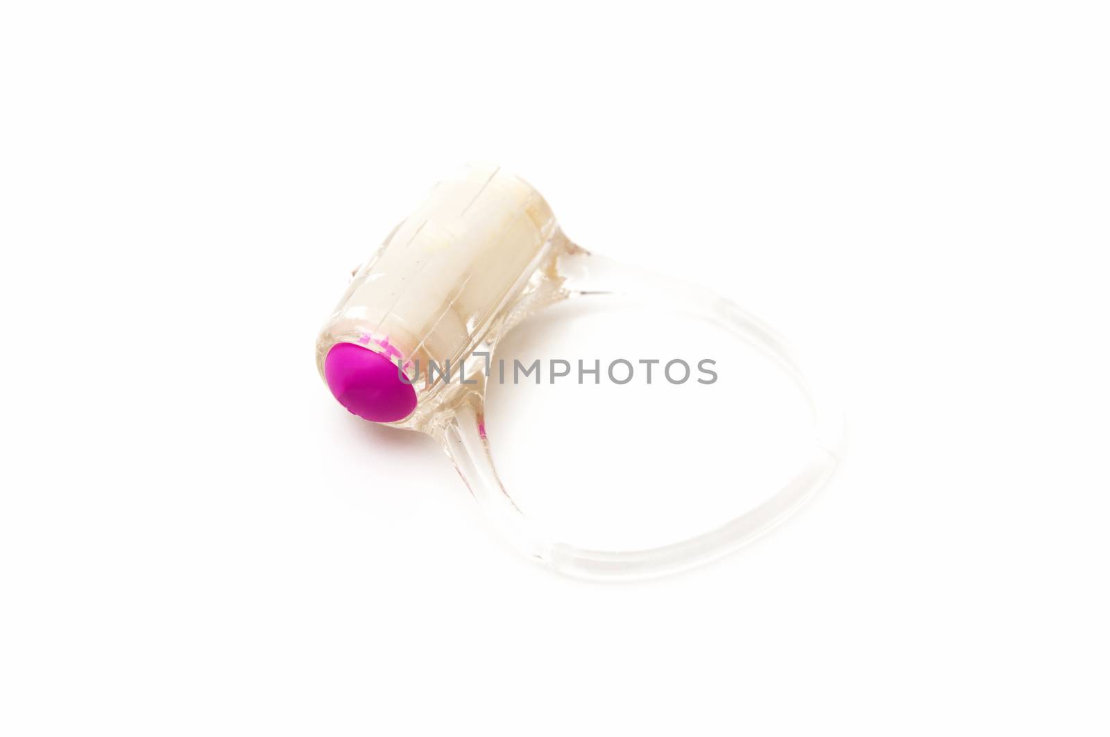 vibrating ring on a white background