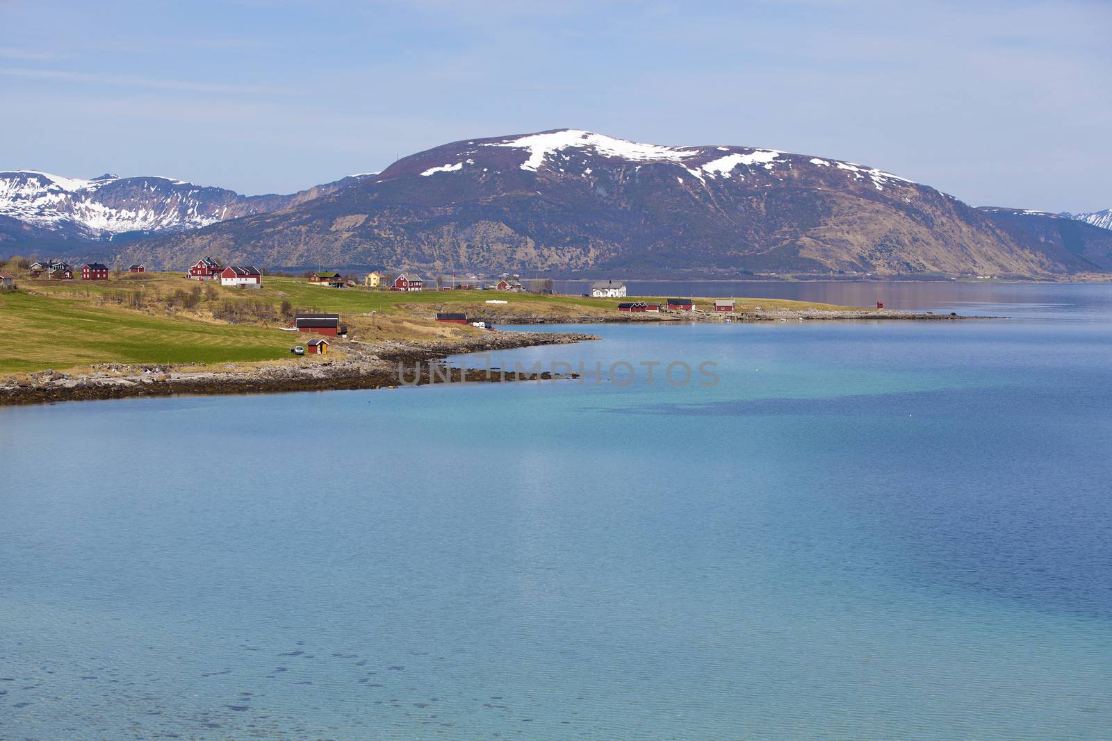 Norwegian fjord by kjorgen
