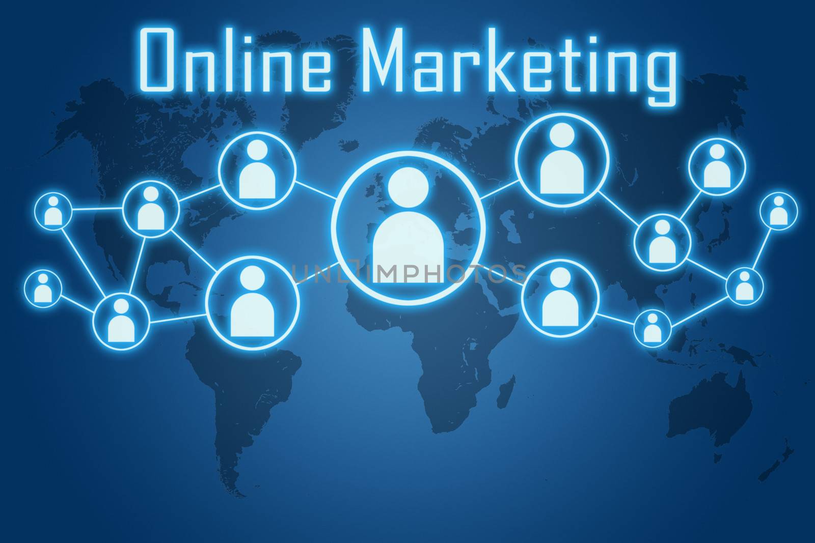 online marketing concept by Mazirama