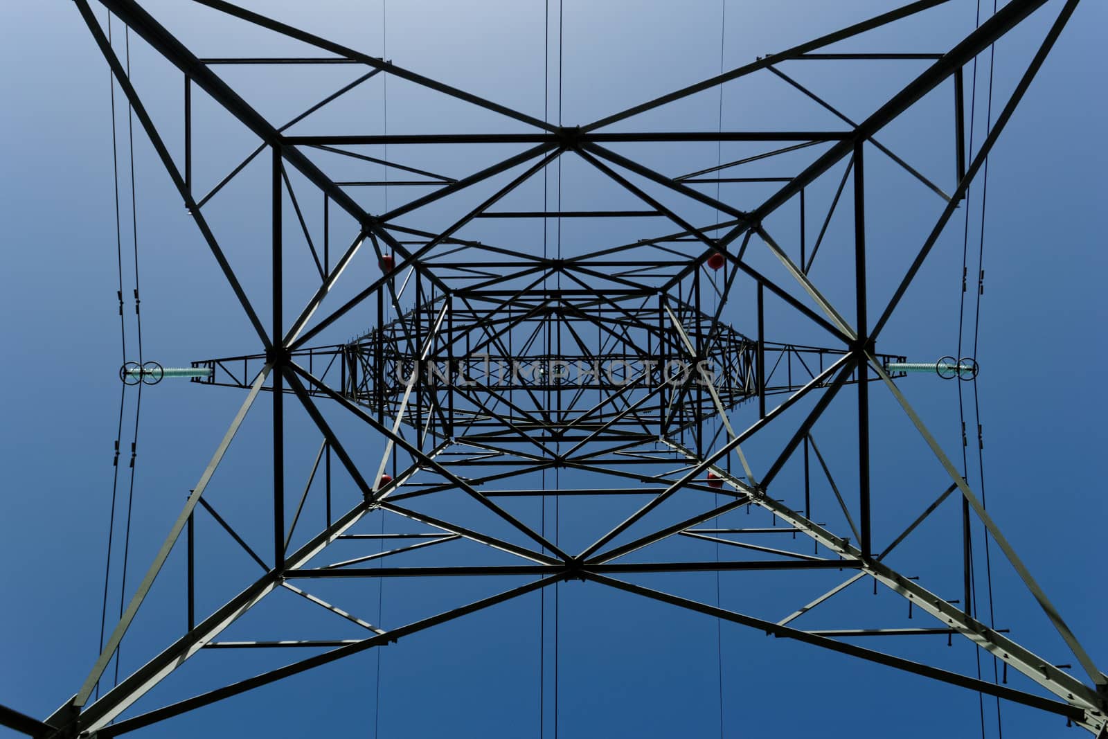 Detail of electricity pylon by NagyDodo