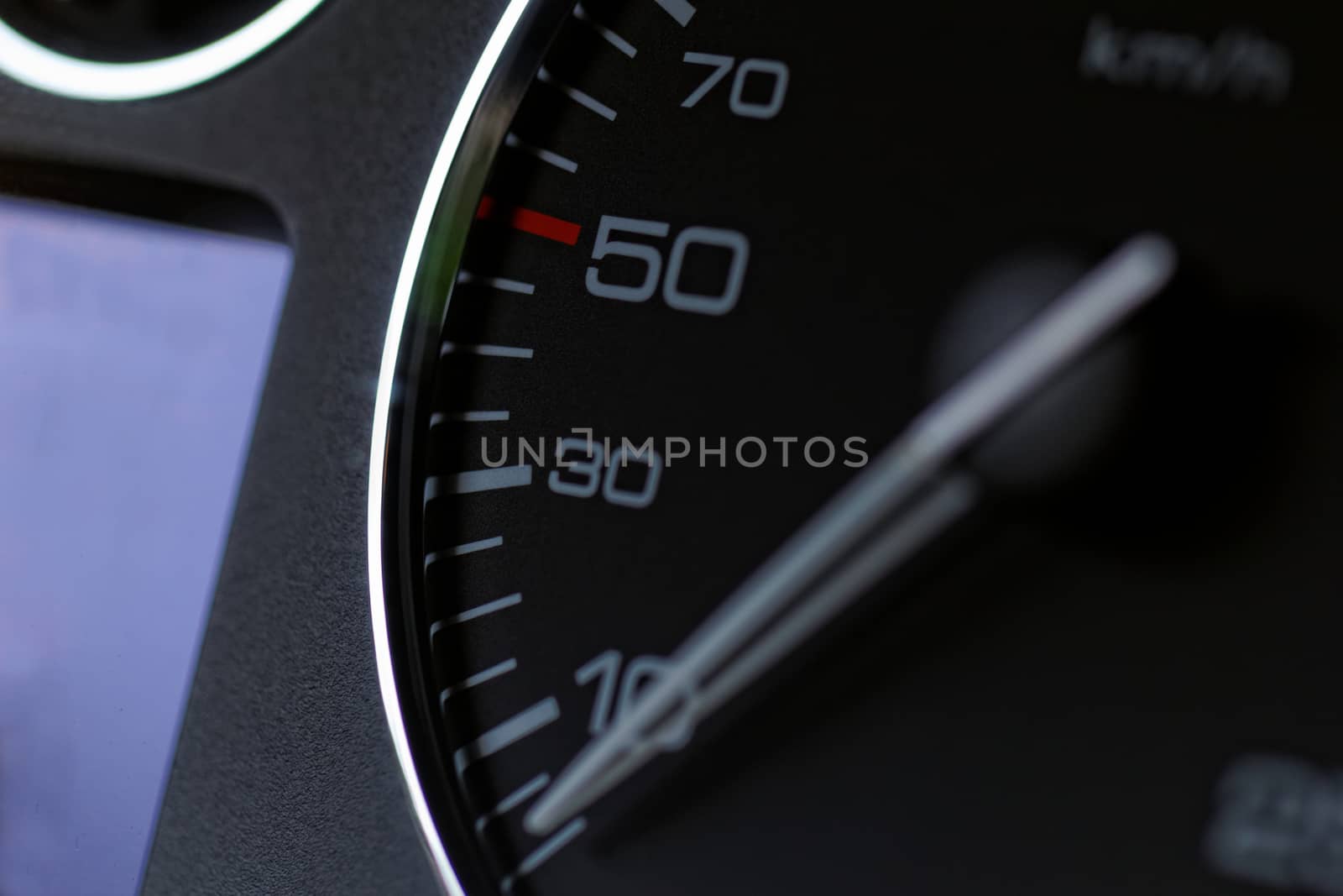 Close up modern car dashboard by NagyDodo