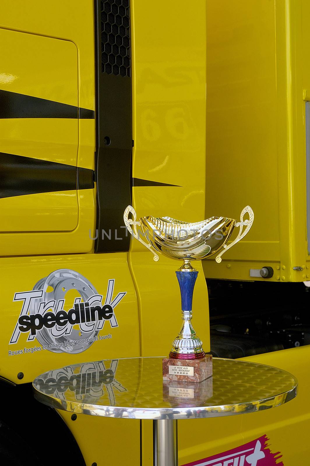 Ales - France - Grand Prix of France trucks May 25th and 26th, 2013 on the circuit of the Cevennes.