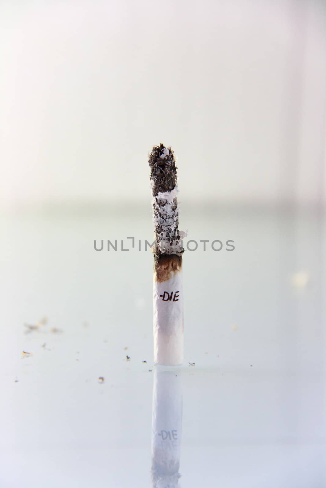 hand made cigarette burning life concept by mturhanlar