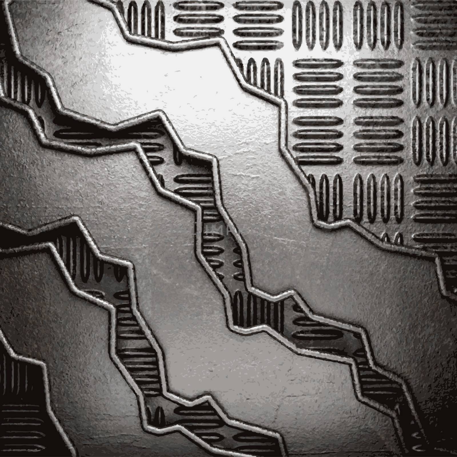 metal on wall background