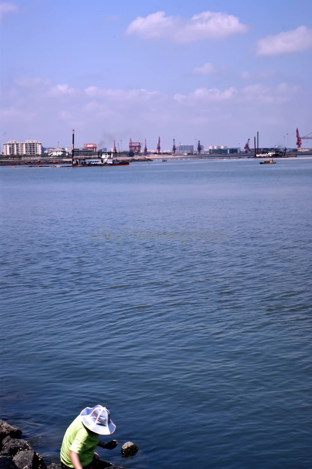 Tropical seaside scenery - taken in Hainan Island, China