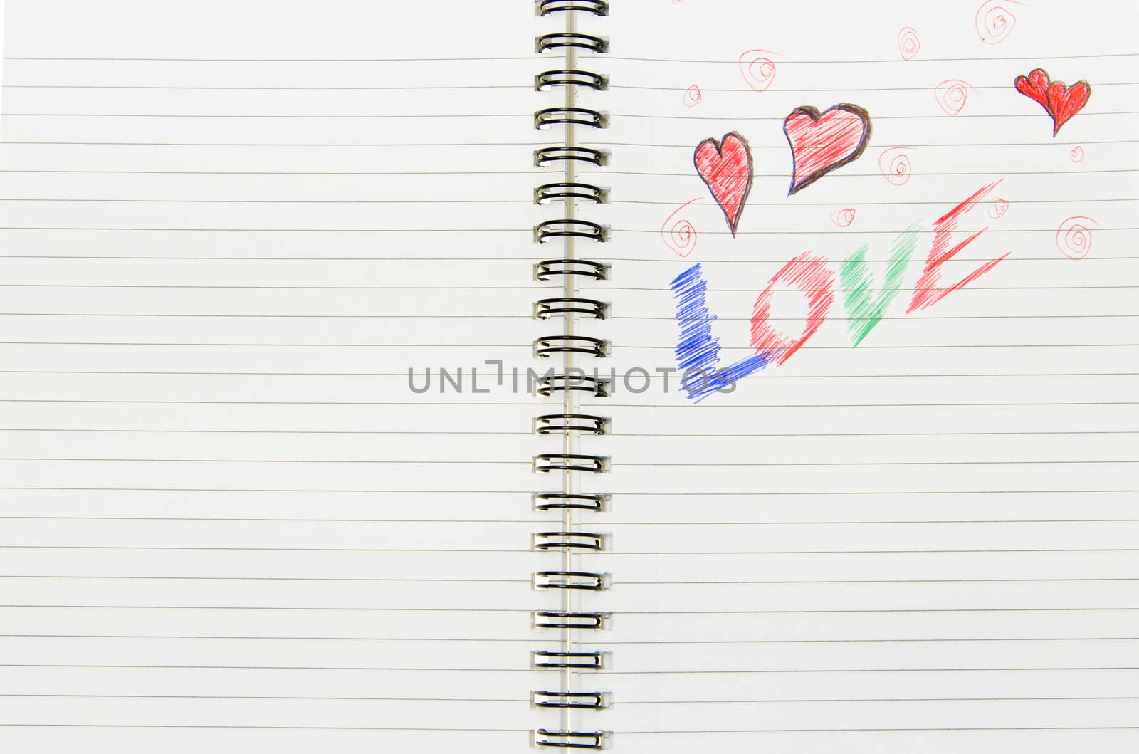 Love Written in Notebook by dragon_fang
