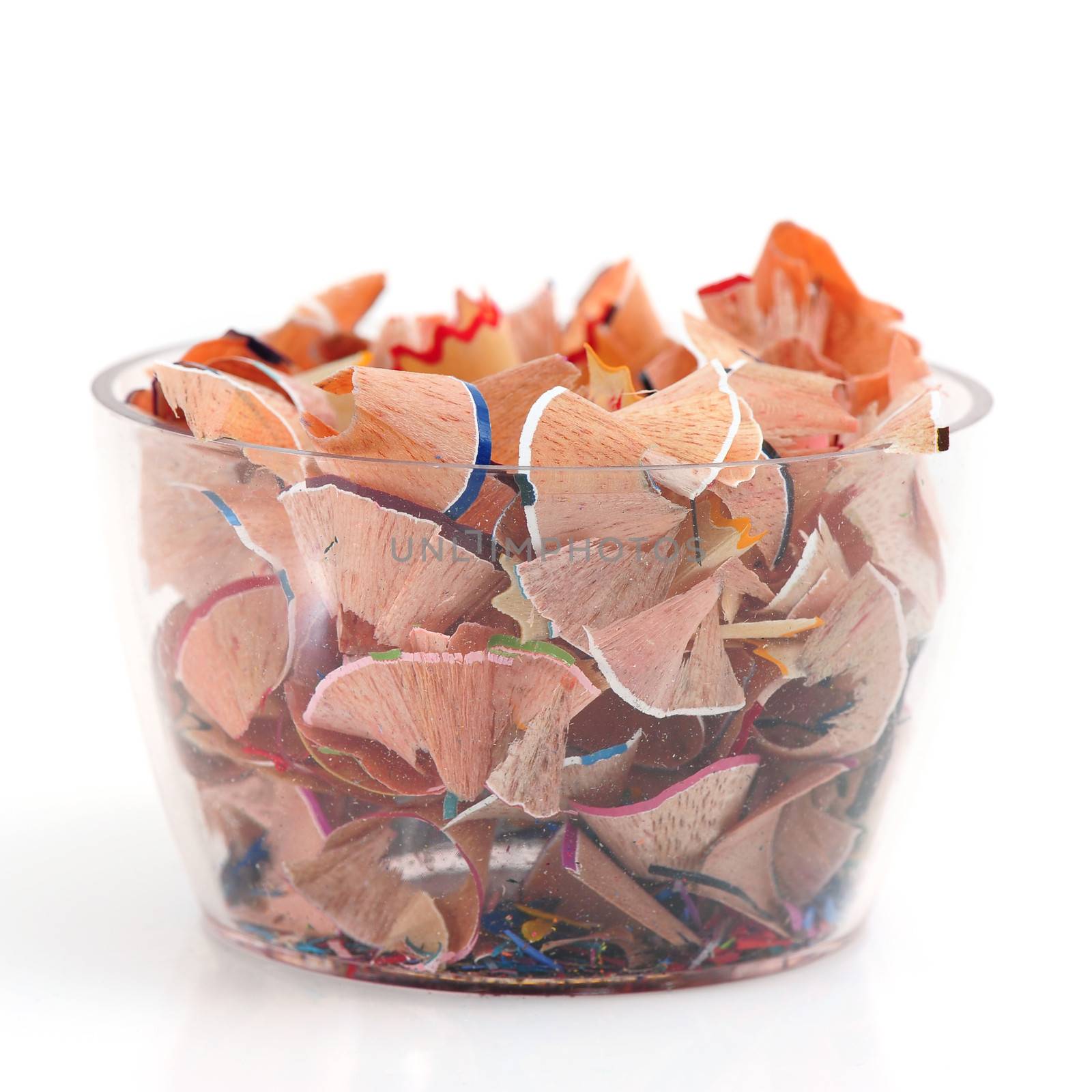 Pencil Shavings in Glass