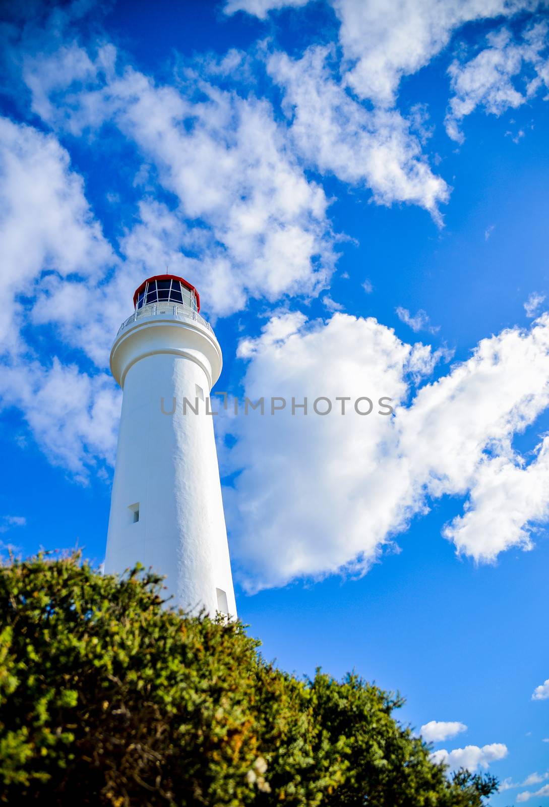 White lighthouse