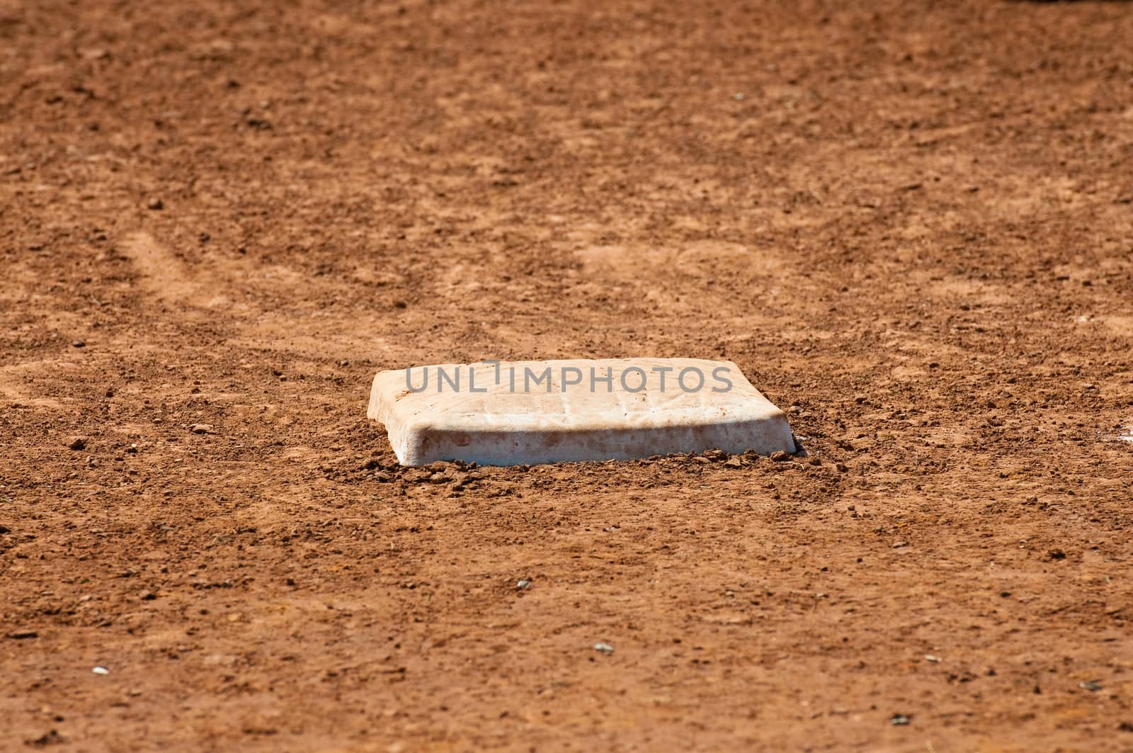 Baseball Field first Base with room for copy