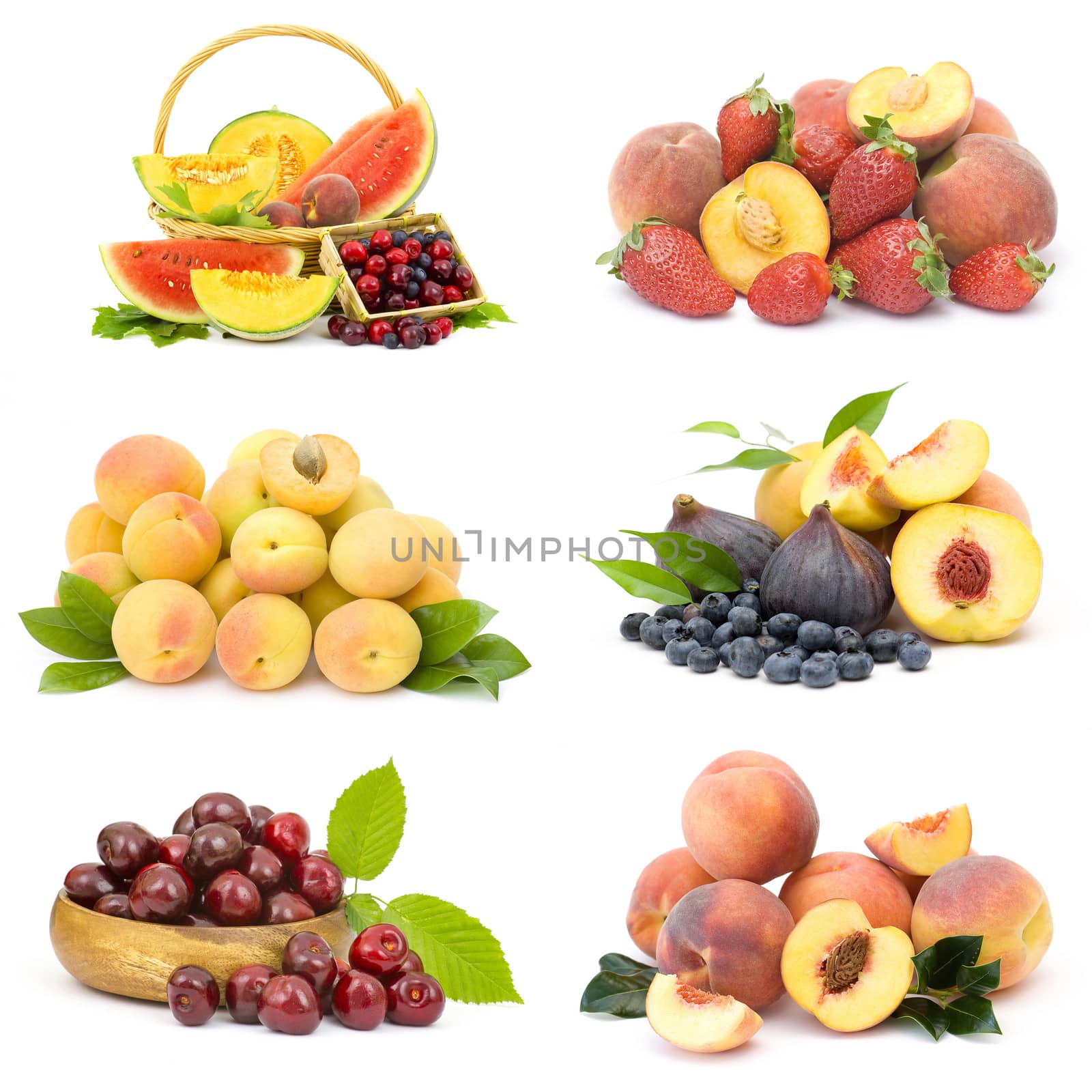 collection of fresh fruits