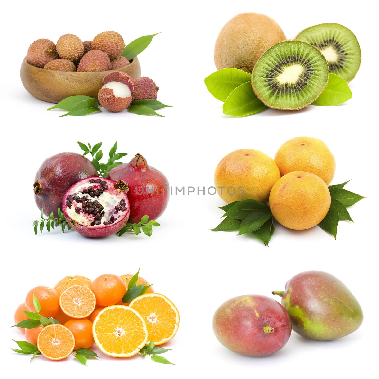 collection of fresh fruits