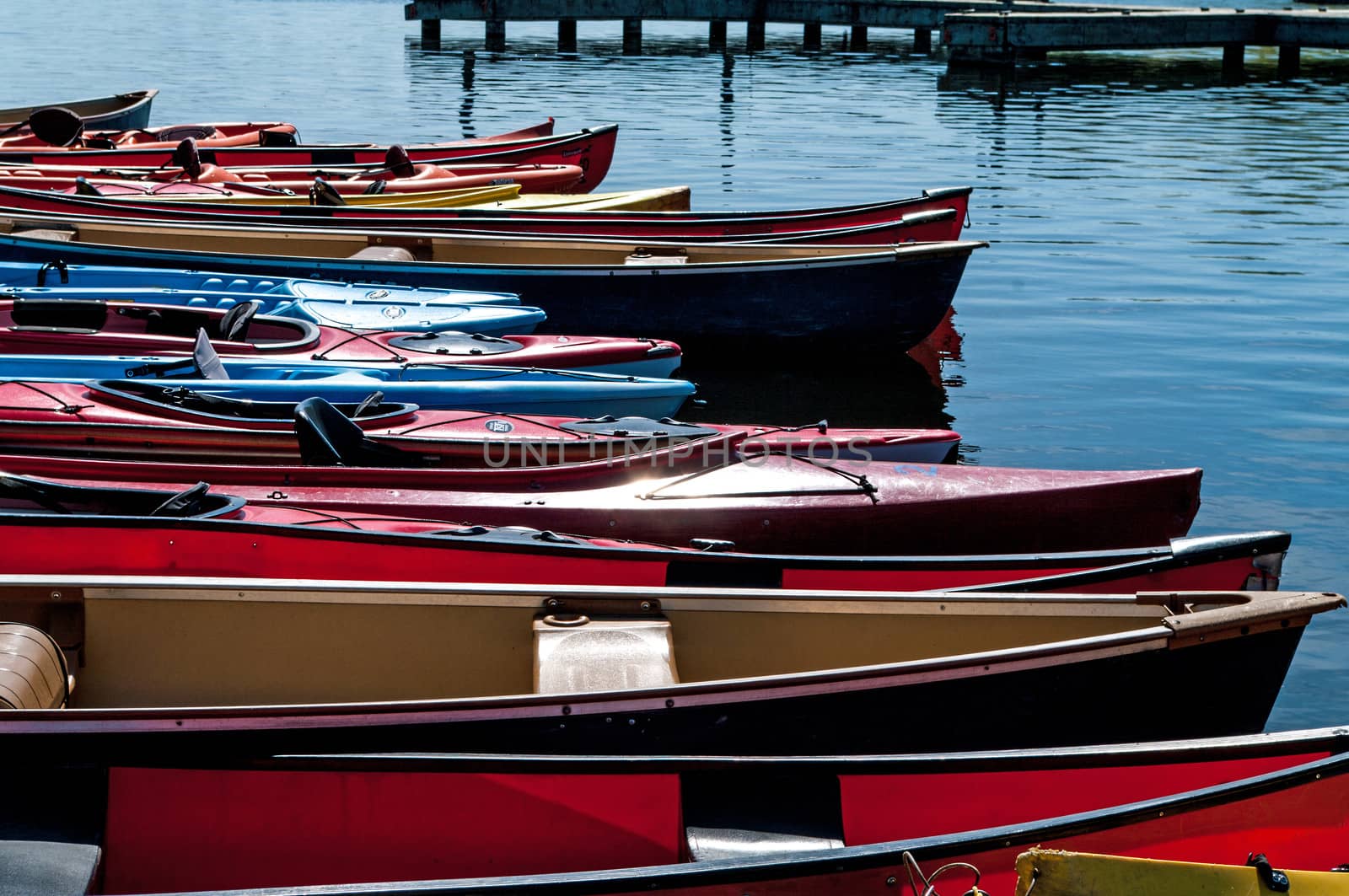 Canoes at Dows Lake by edcorey