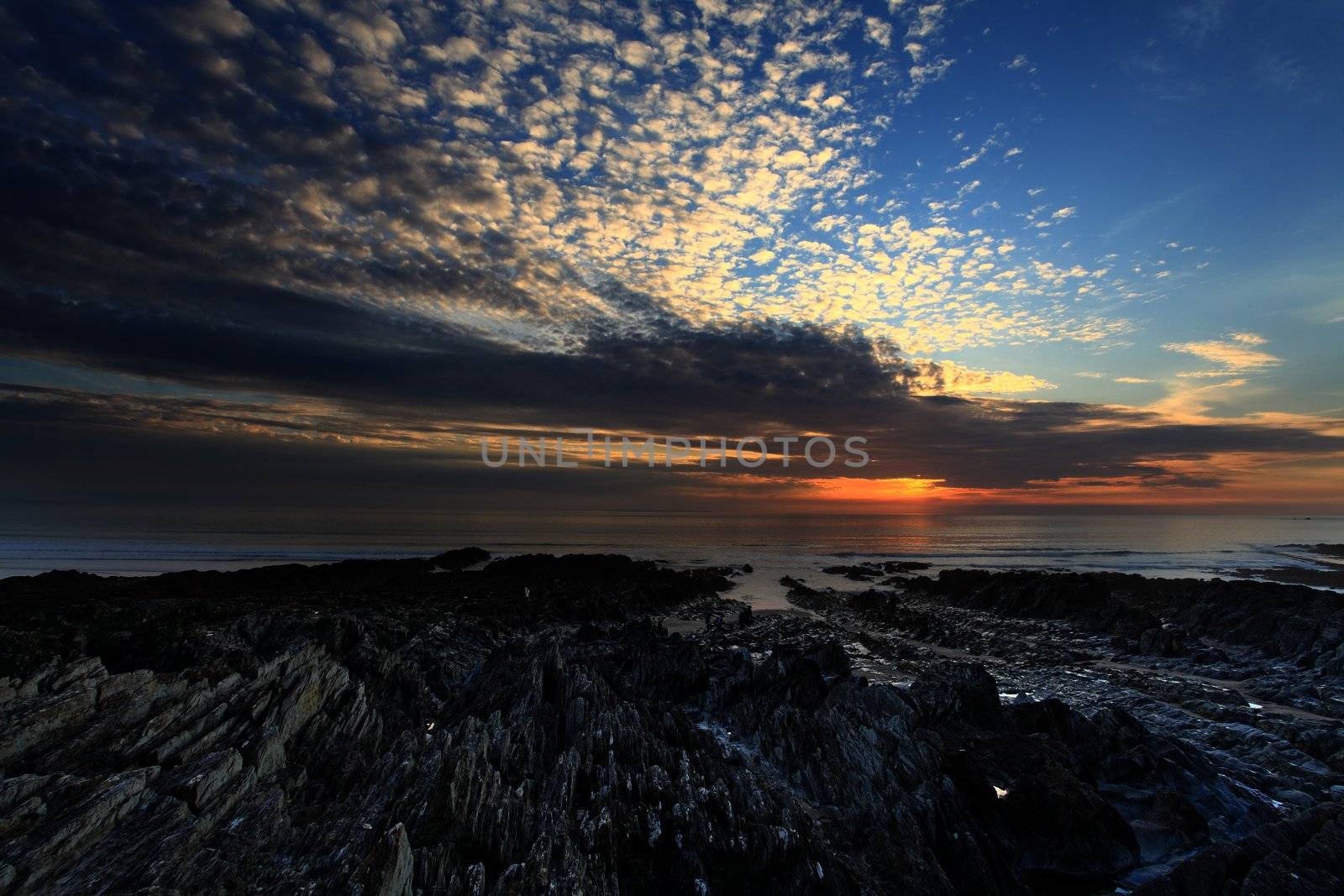 Sunset Woolacombe   North  Devon coast by olliemt