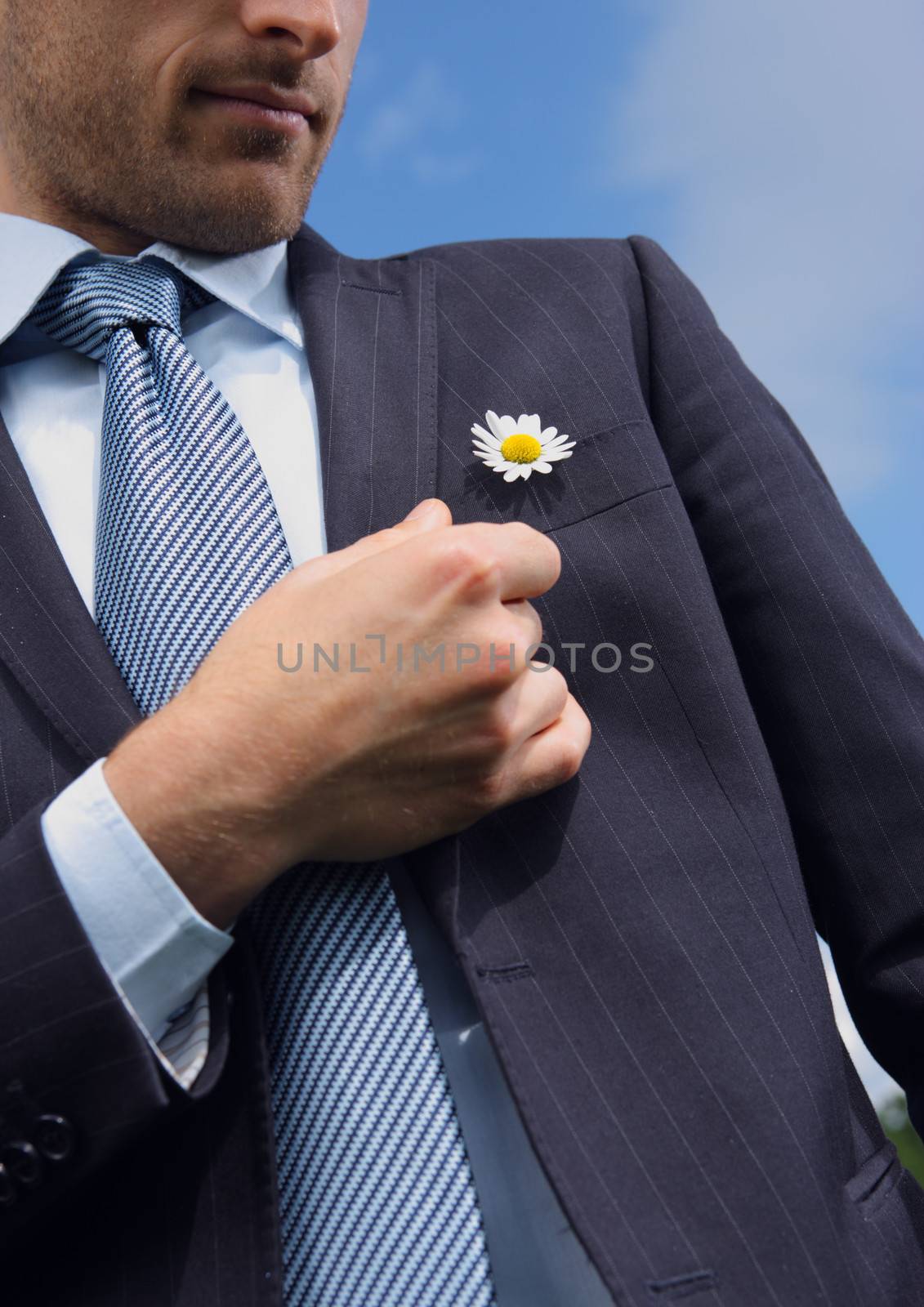 Conceptual image, a new business while respecting the environment