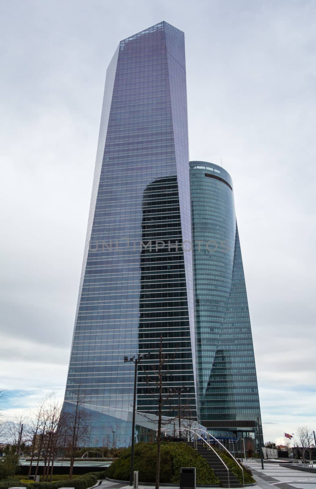 Cuatro Torres Business Area (CTBA) building skyscrapers, in Madr by doble.d