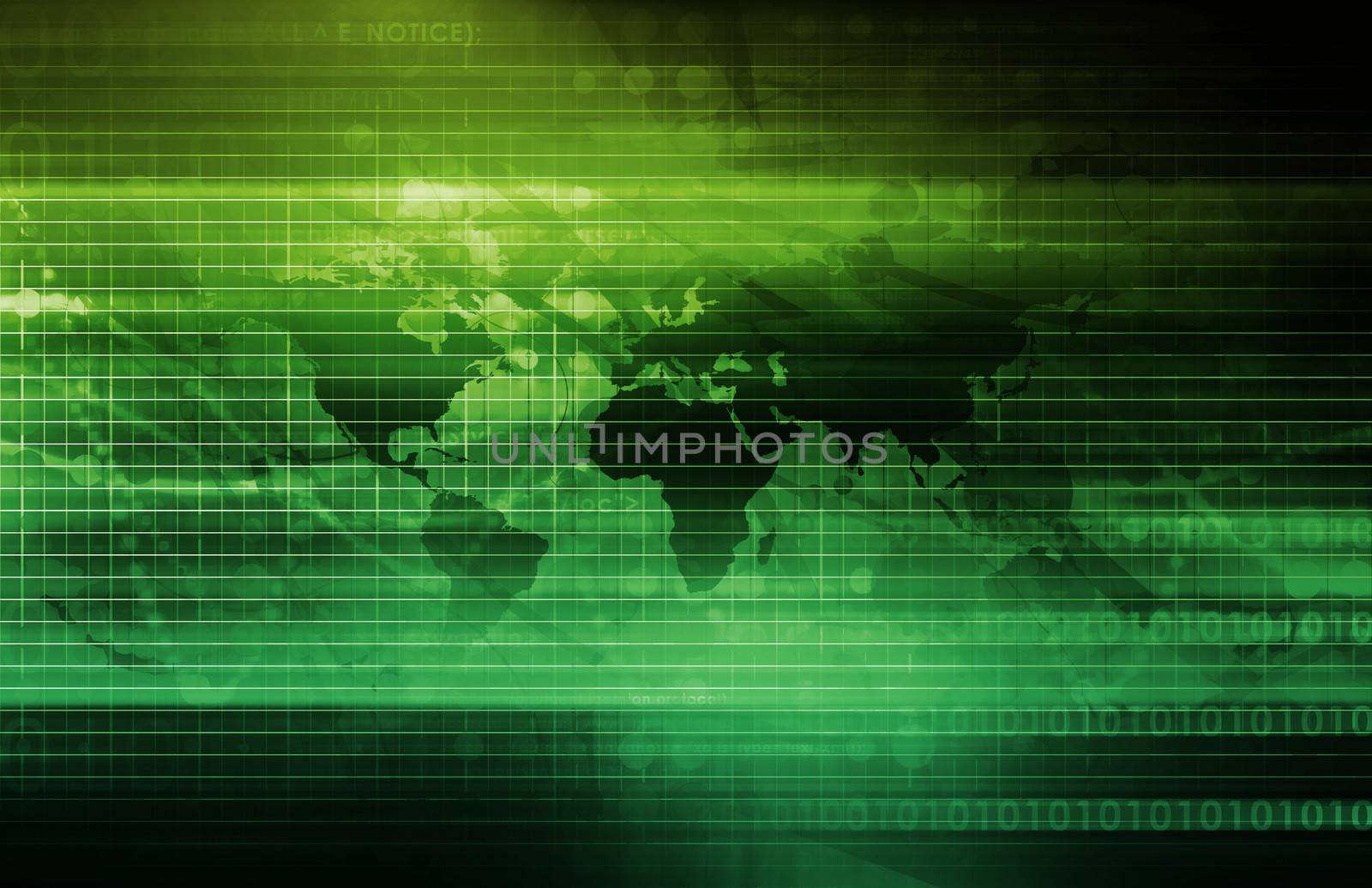 Internet World Wide Web Abstract Tech Background
