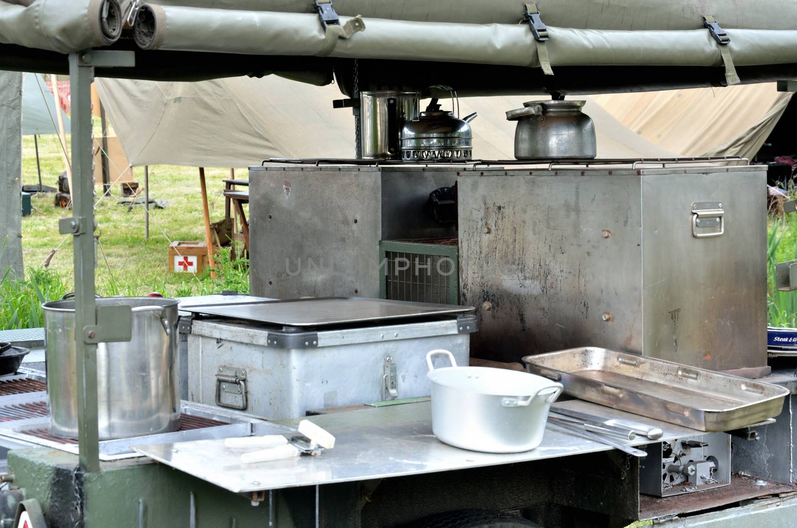 Army field kitchen