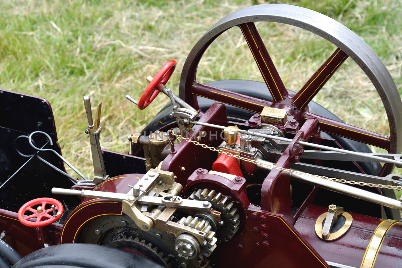 Detail of traction engine