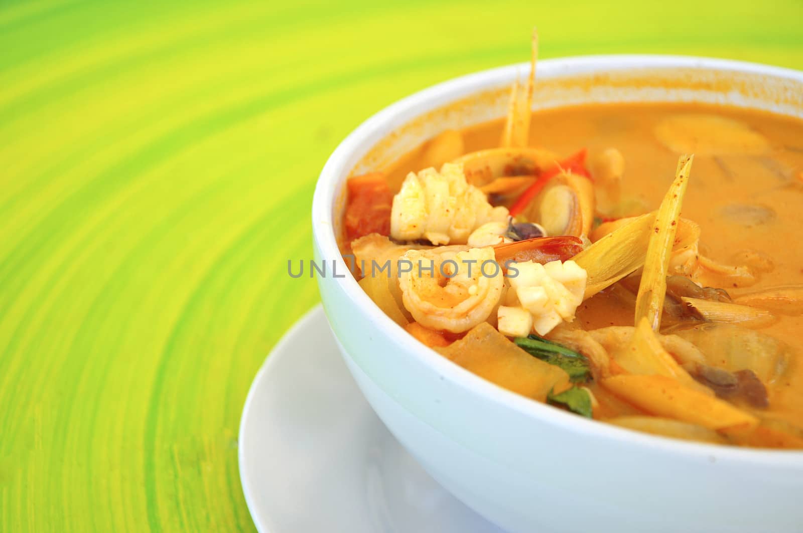 Thai Food Tom Yum Goong by letoakin