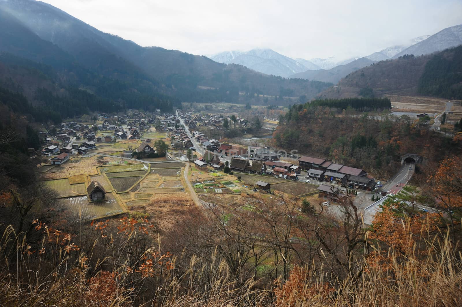 Ogimachi Village in Shirakawago by letoakin