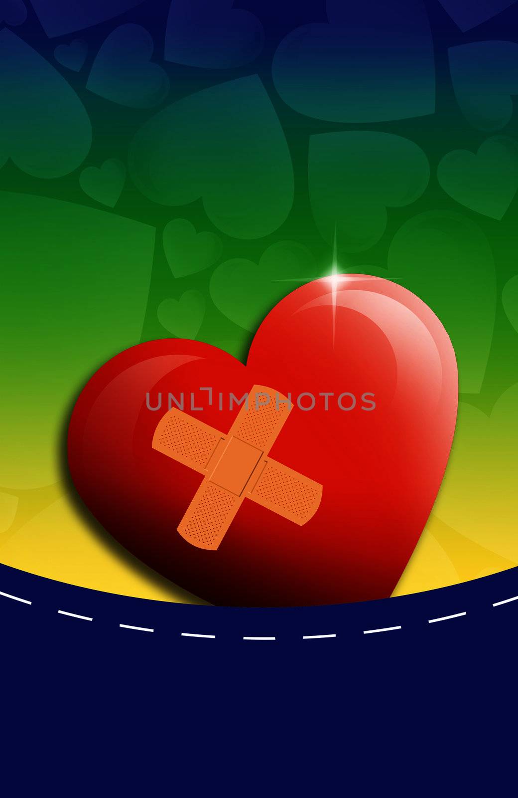heart in pocket by sognolucido
