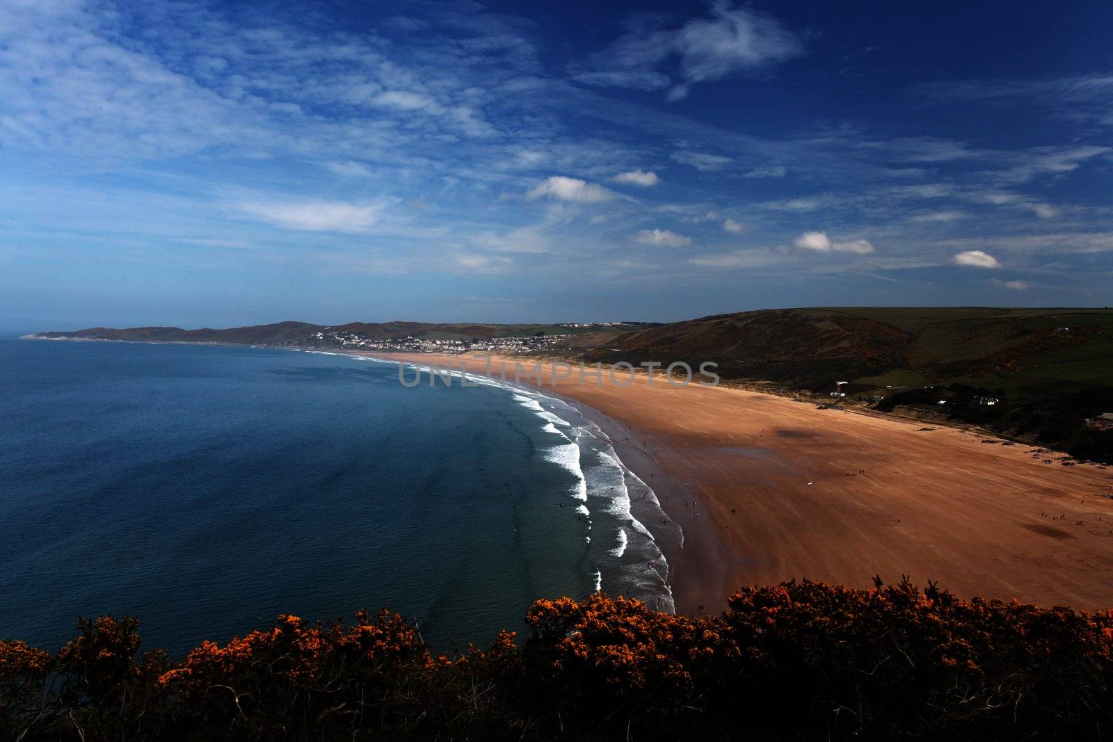 Woolacombe  North  Devon coast by olliemt