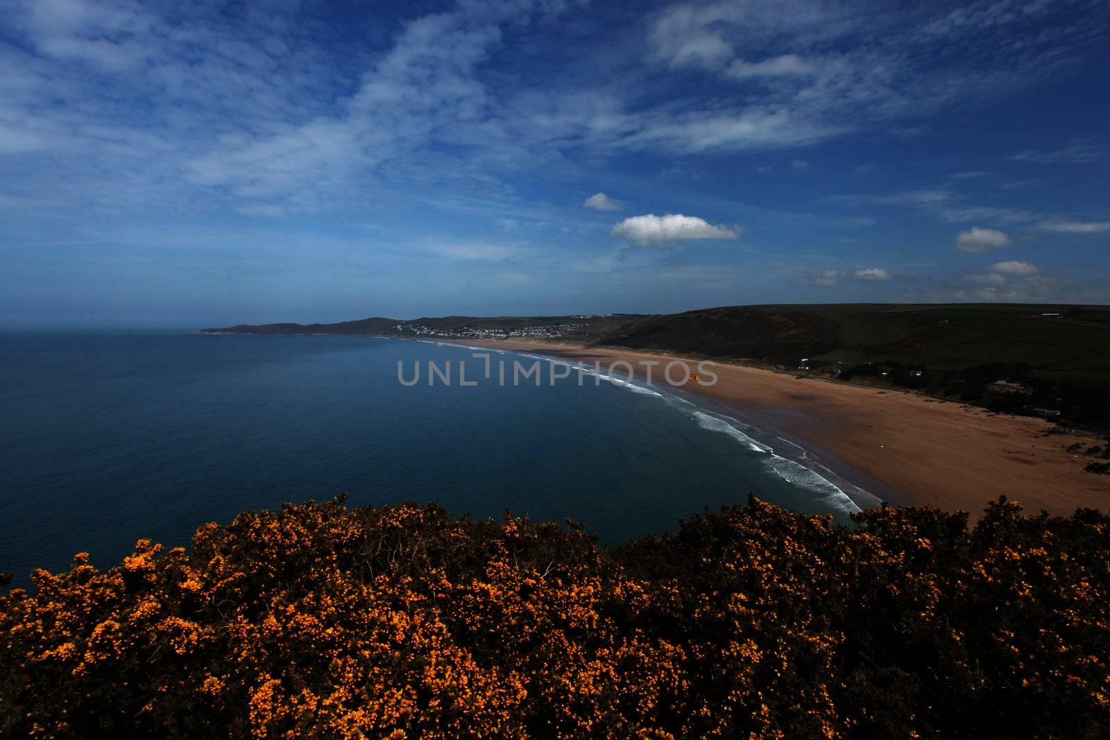 Woolacombe  North  Devon coast by olliemt